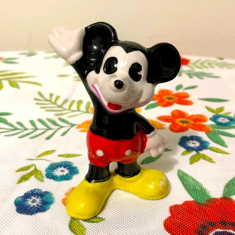 Small Vintage Mickey Mouse Statue